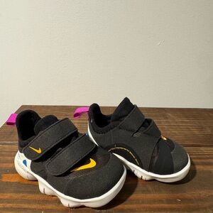 Nike  Free Rn 5.0 velcro 'blue Hero' In Multi -Like New - Baby Sneakers